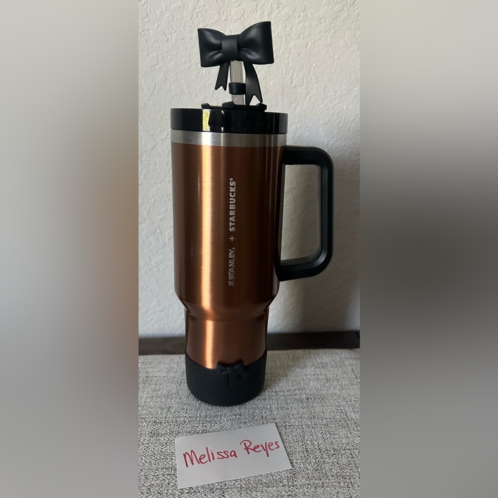 NWT Stanley x Starbucks Thailand Exclusive 2023 Copper & Black 40oz Tumbler